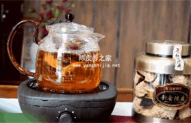 陈皮泡水怎么泡？陈皮荷叶茶的功效