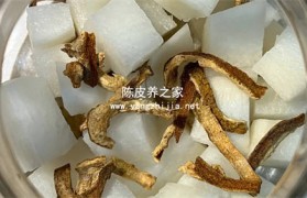 用白萝卜和橘子皮煮多久可以吃