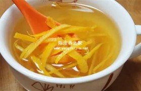 用橙子皮泡茶有什么好处