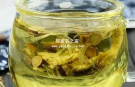 咳嗽时吃陈皮金银花泡蜂蜜水可以吗