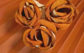 橘子皮制作陈皮玫瑰花的方法