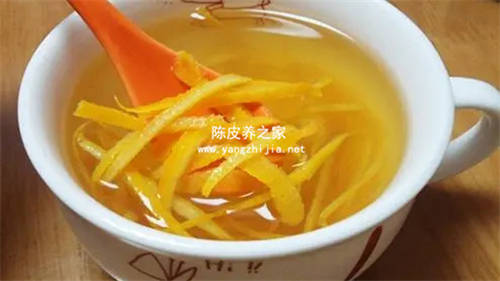 用橙子皮泡茶有什么好处  1