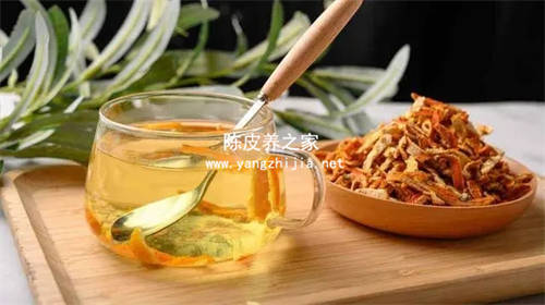 用陈皮泡茶喝有什么好处  2