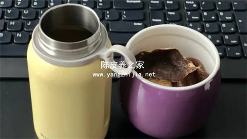 用保温杯泡陈皮可以吗  4