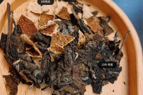 陈皮和茶叶一起泡水喝有什么功效  3